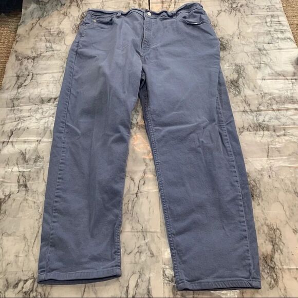 Vintage Levi’s 550 Blue Jeans Relaxed fit tapered size 18 MIS / see measurements - Picture 4 of 8